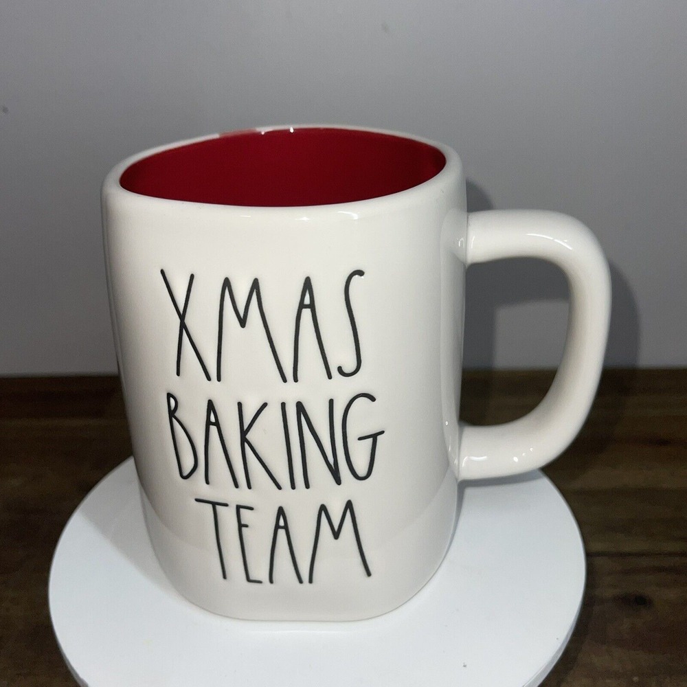 Rae Dunn Artisan Collection Coffee Mug  XMAS BAKING TEAM